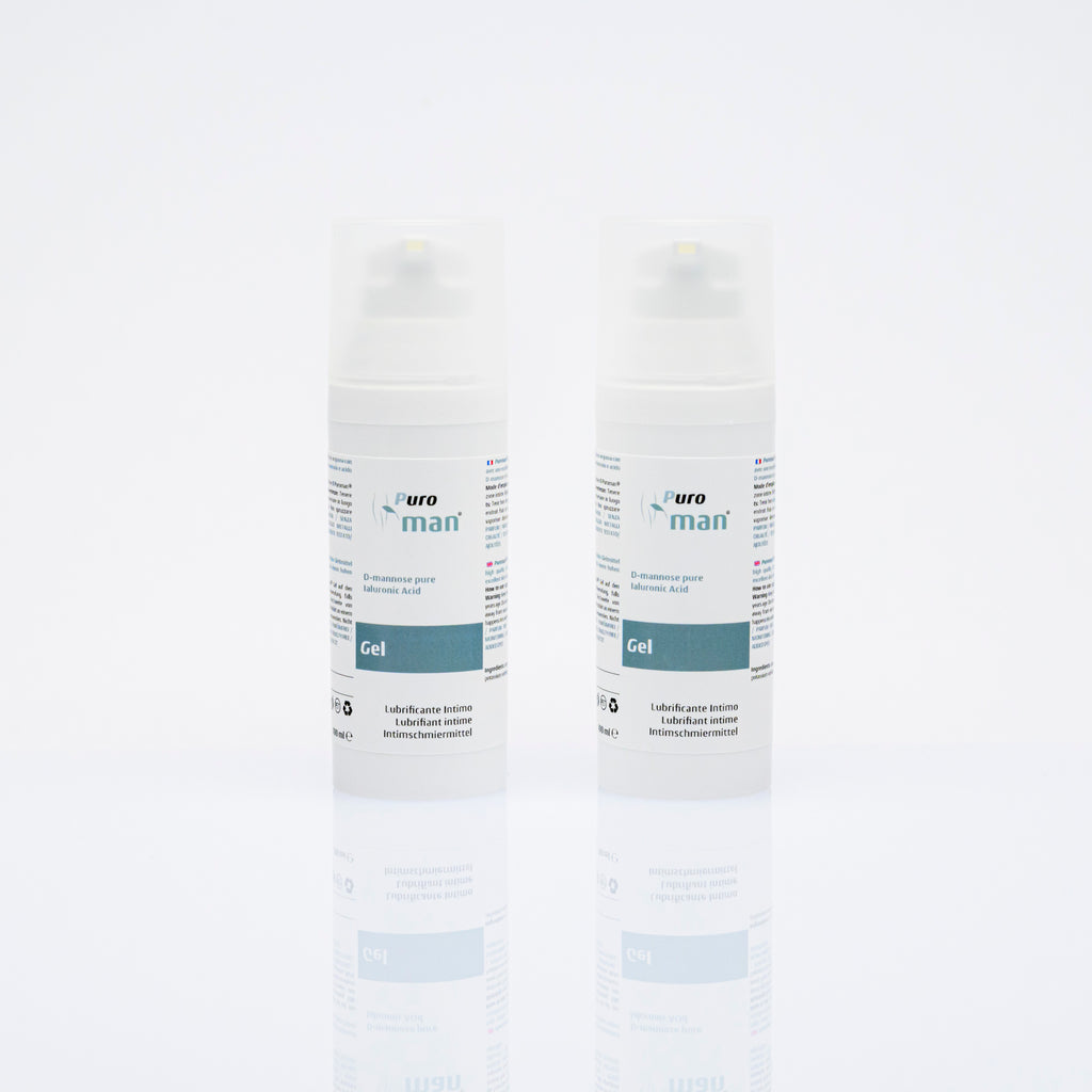 Puroman® GEL è un lubrificante intimo a base acquosa con un ottimo skin feel ad alto contenuto di D-mannosio e Acido jaluronico.