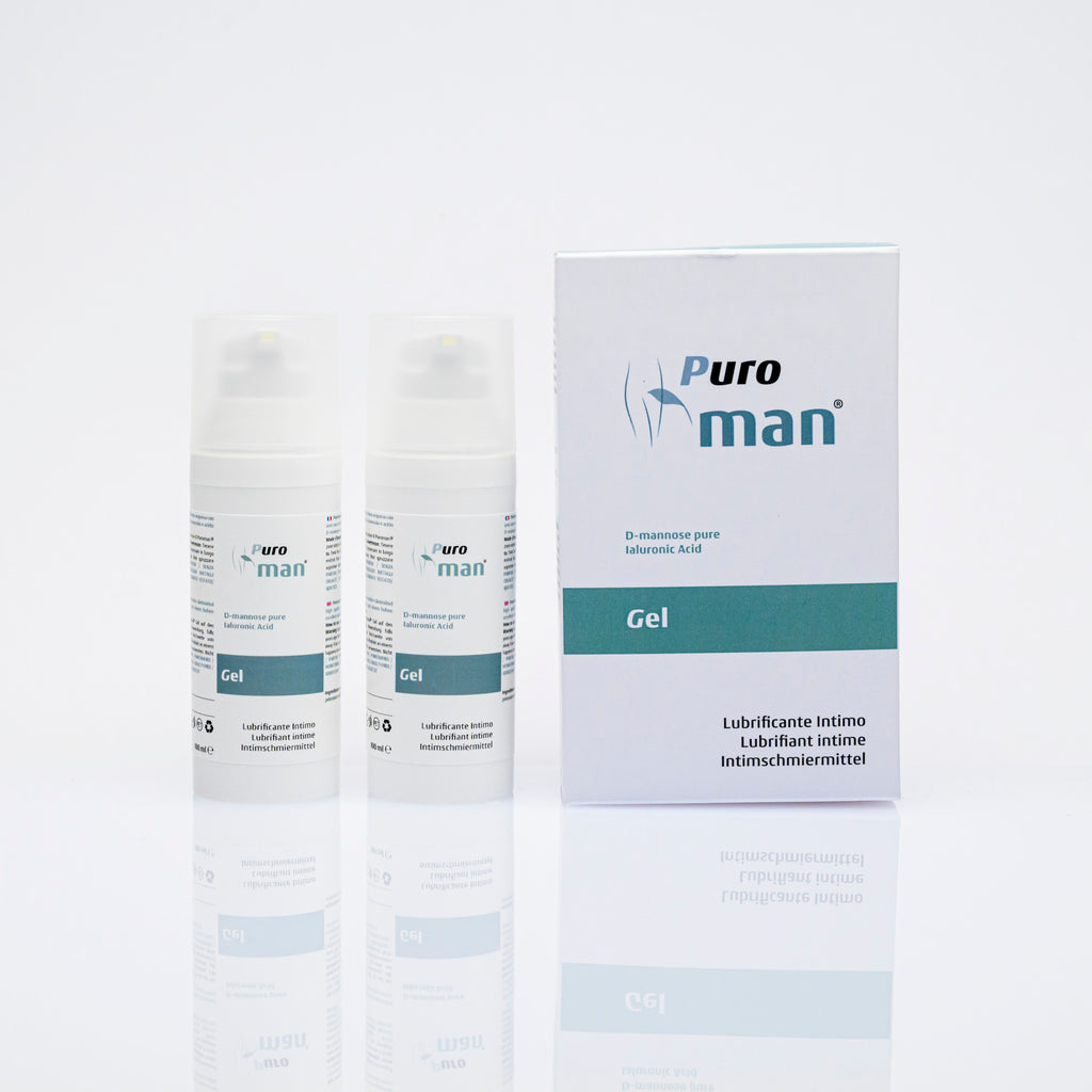 Puroman® GEL è un lubrificante intimo a base acquosa con un ottimo skin feel ad alto contenuto di D-mannosio e Acido jaluronico.