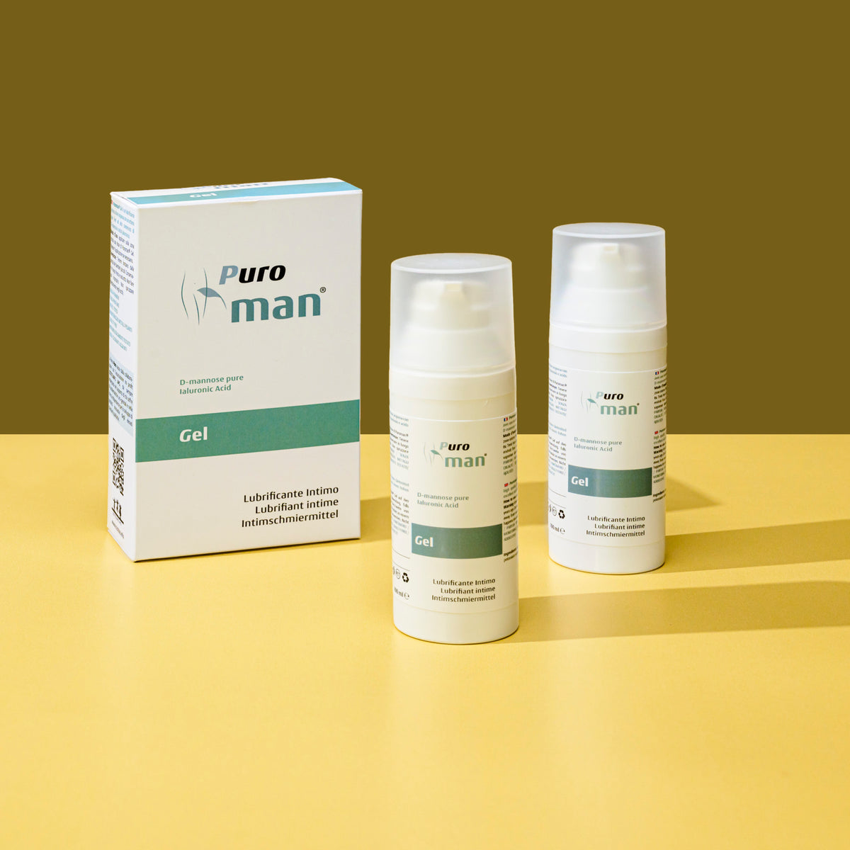 Puroman Gleitgel mit Hyaluronsure und D-Mannose 50ml+50ml Tililab Puroman Gleitgel mit Hyaluronsure und D-Mannose 50ml+50ml Tililab